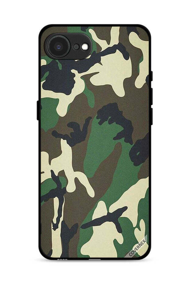 غطاء حماية لهاتف Apple iPhone 16e بنمط مموه