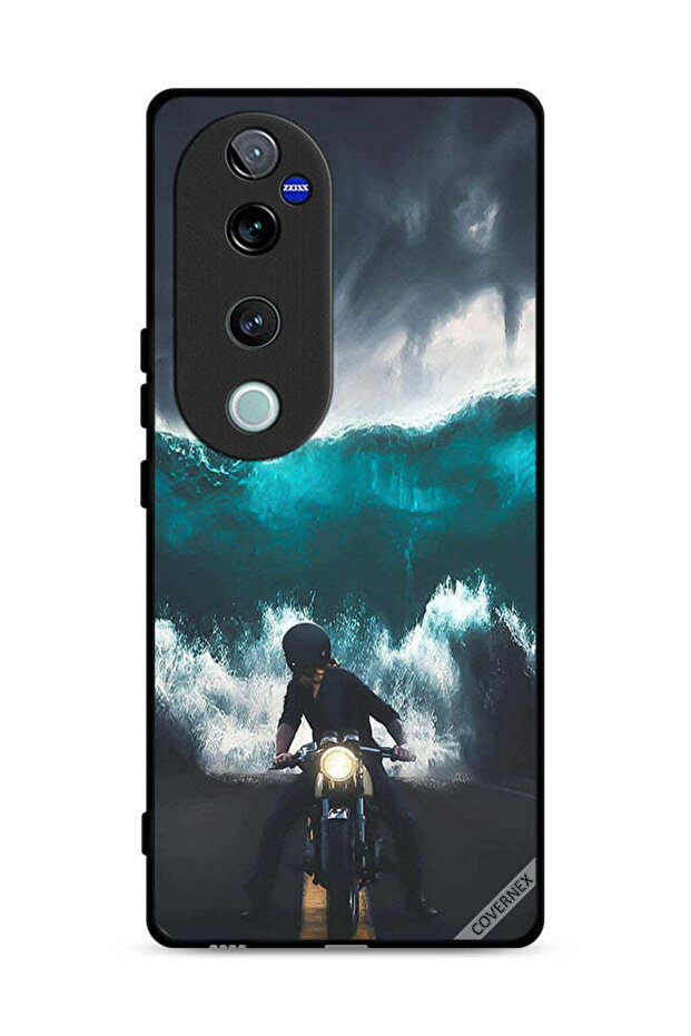 غطاء حماية Vivo V40 Pro 5G بتصميم موجة مائية