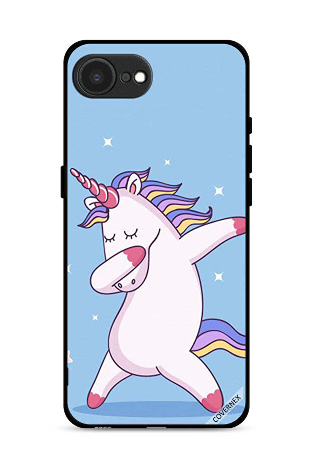غطاء حماية لجهاز Apple iPhone 16e بتصميم وحيد القرن
