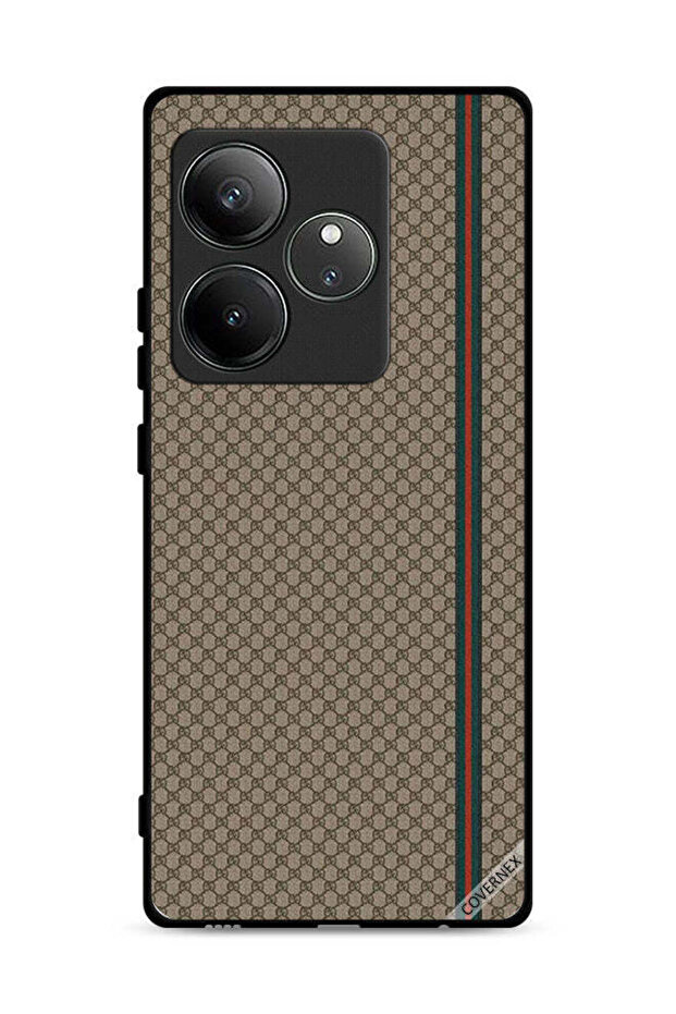 غطاء حماية لهاتف Realme GT 6 5G بتصميم هندسي