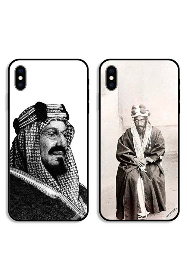 حافظتان لحماية هاتف Apple iPhone X من عبدالعزيز بن عبد الرحمن آل سعود