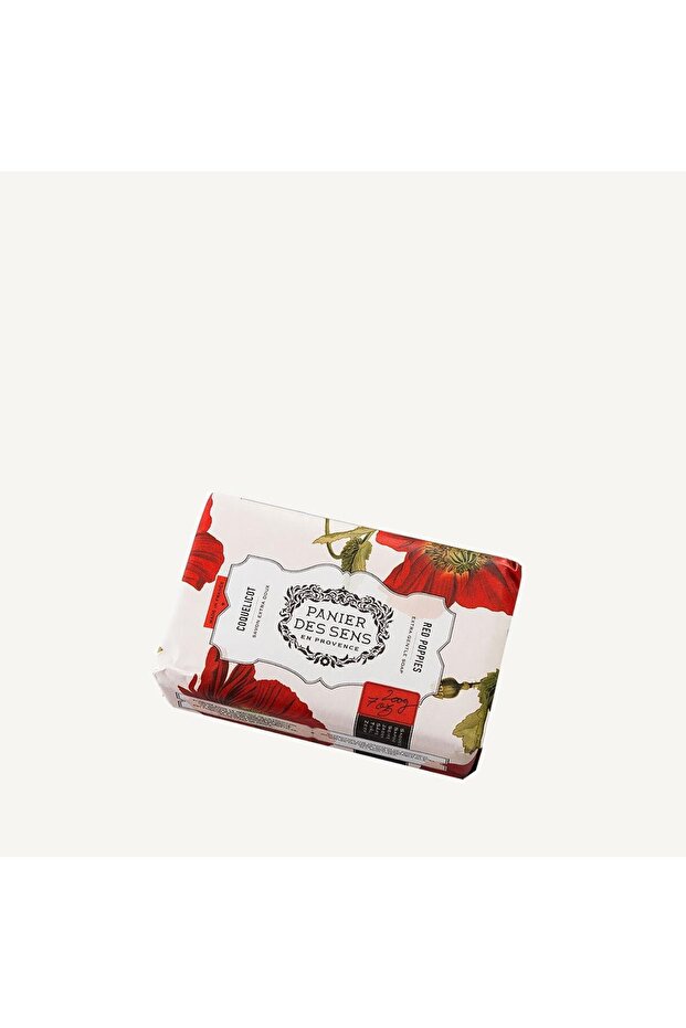 Extra-soft perfumed solid soap - Poppy - 1