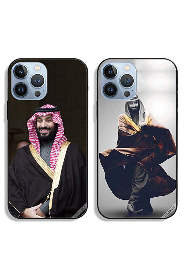 حافظتان لهاتف Apple iPhone 13 Pro Max - غطاءان واقيان - الأمير محمد
