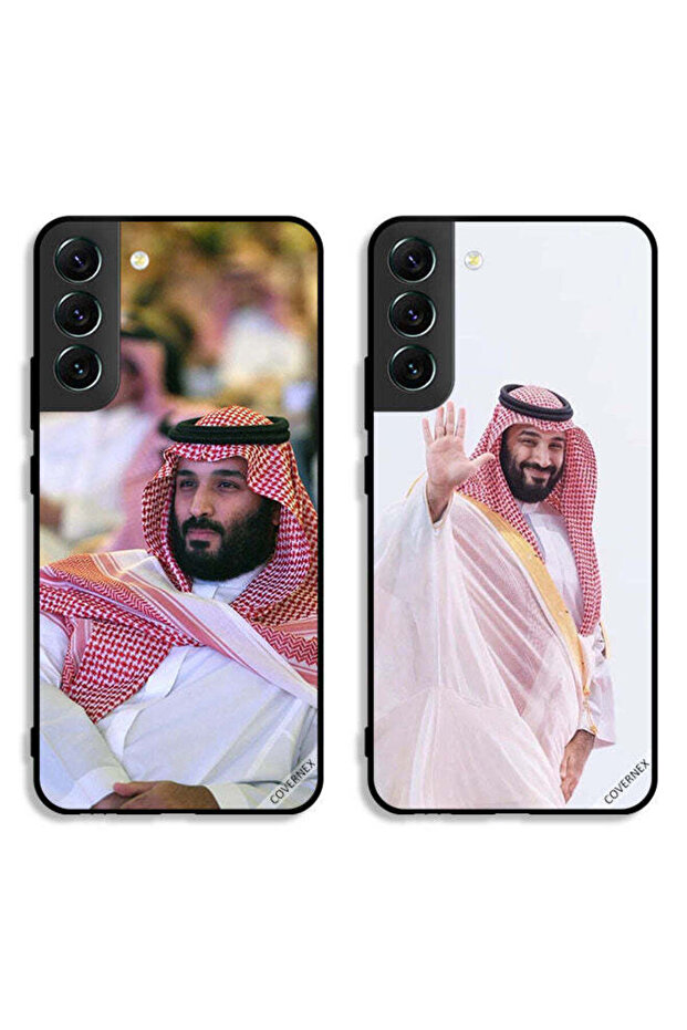 حافظتان لهاتف سامسونج جالاكسي إس 22 بلس 5G، أغطية حماية محمد بن سلمان