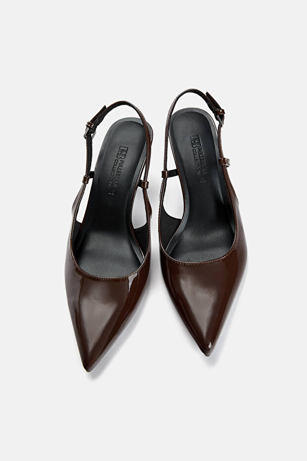 Vernik Topuklu Ayakkabı - 3