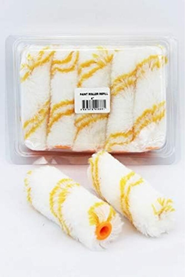 عبوة إعادة تعبئة أسطوانة المبرد M-Roller مقاس 4 بوصات - 10 قطع - 4