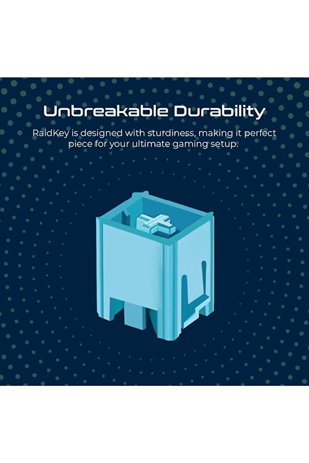 Vertux Raidkey Gaming Keyboard Mx Cherry Blue - 2