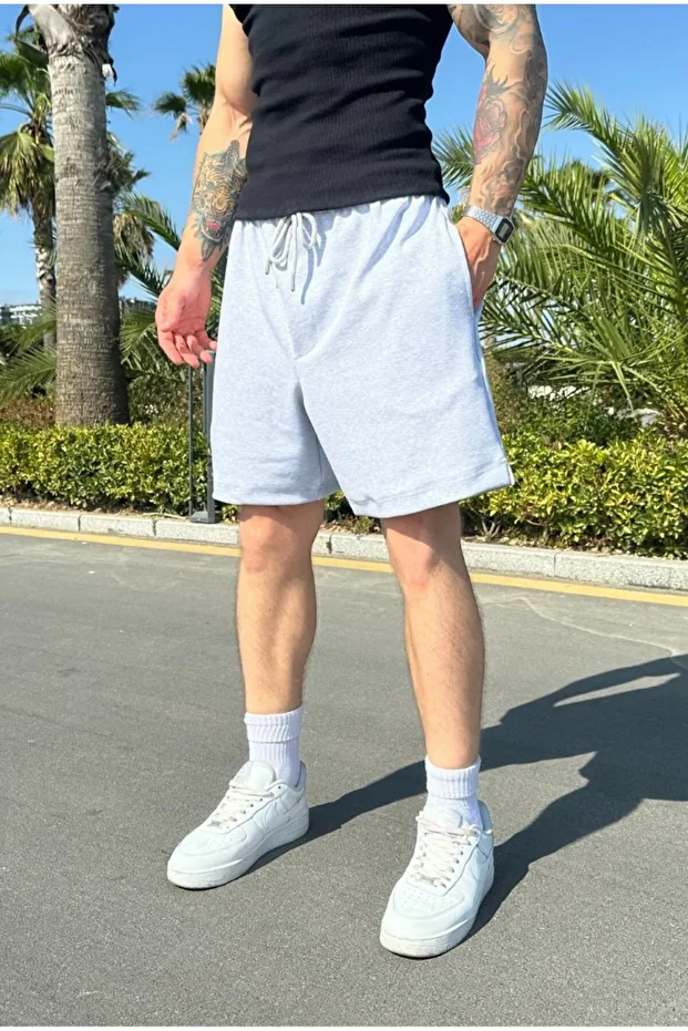 Basic Premium Oversize Şort - 1