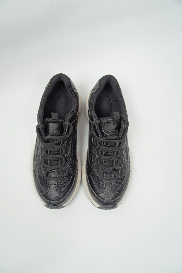 YÜKSEK TABANLI MULTİ SNEAKER - 4