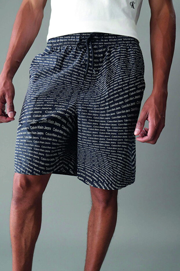 Baskılı Erkek Şort - 2