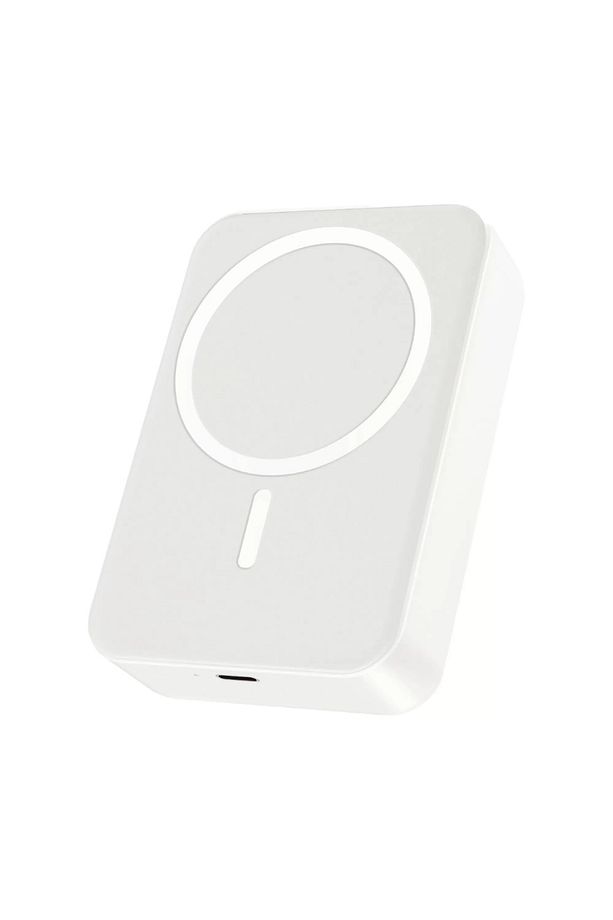 PW-121 10.000 mAh Wireless 5W, Güçlü Mıknatıslı Lightning Girişli, Manyetik Powerbank - 1