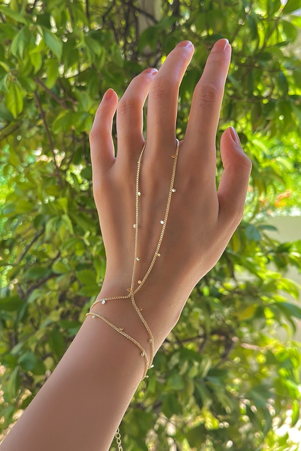 سلسلة رفيعة متدلية لامعة شاهميران