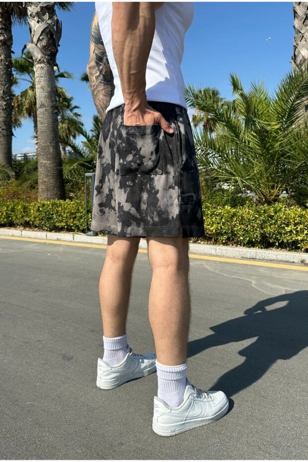 Premium Batik Oversize Şort - 5