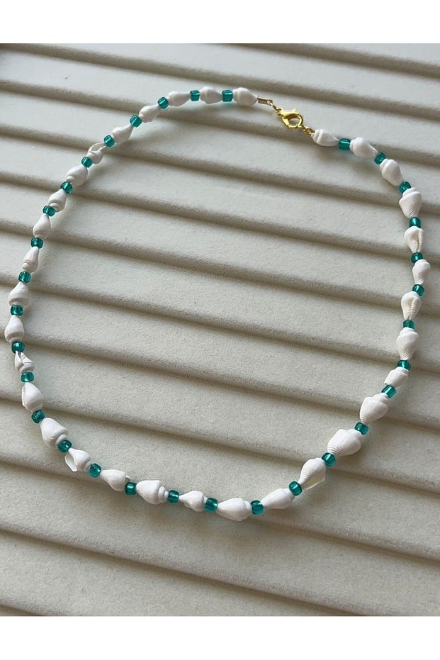 Natural White Seashell Summer Necklace - Women's Bohemian Beach Accessory