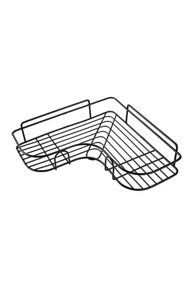 Corner bathroom shelf support - 1