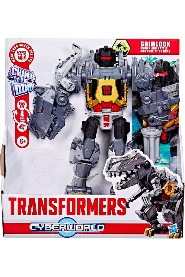 Cyberworld Grimlock Chomp & Battle Aksiyon Figürü - 3
