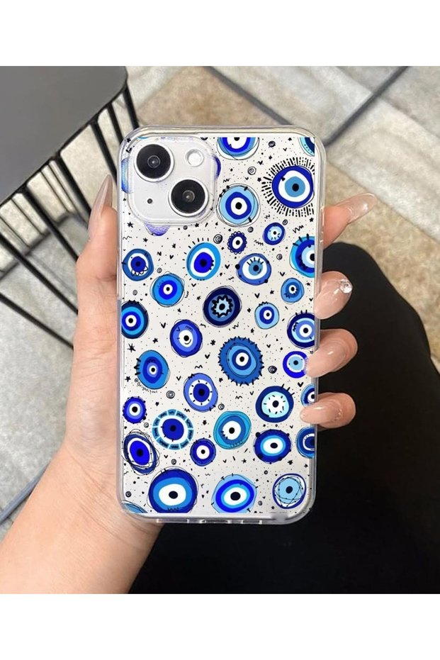 Balporsuku Special Design Transparent Cover Compatible with iPhone 12/12 Pro Omn01 Phone Case 41Maşallah