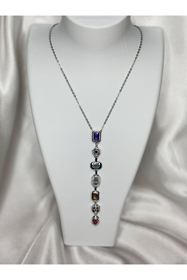 قلادة من الفولاذ بسبع عناصر Y