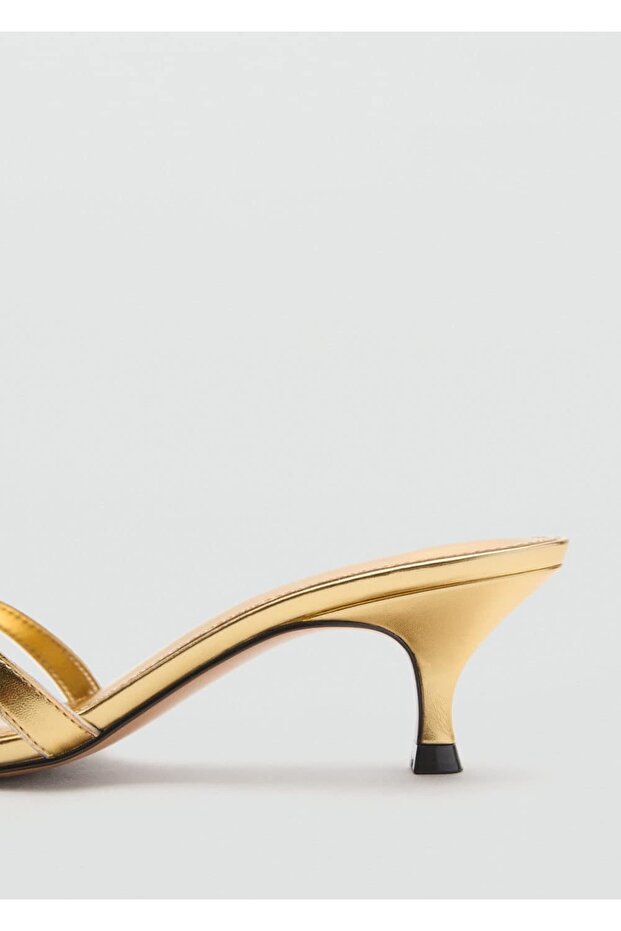 Kitten topuklu bantlı sandalet - 3