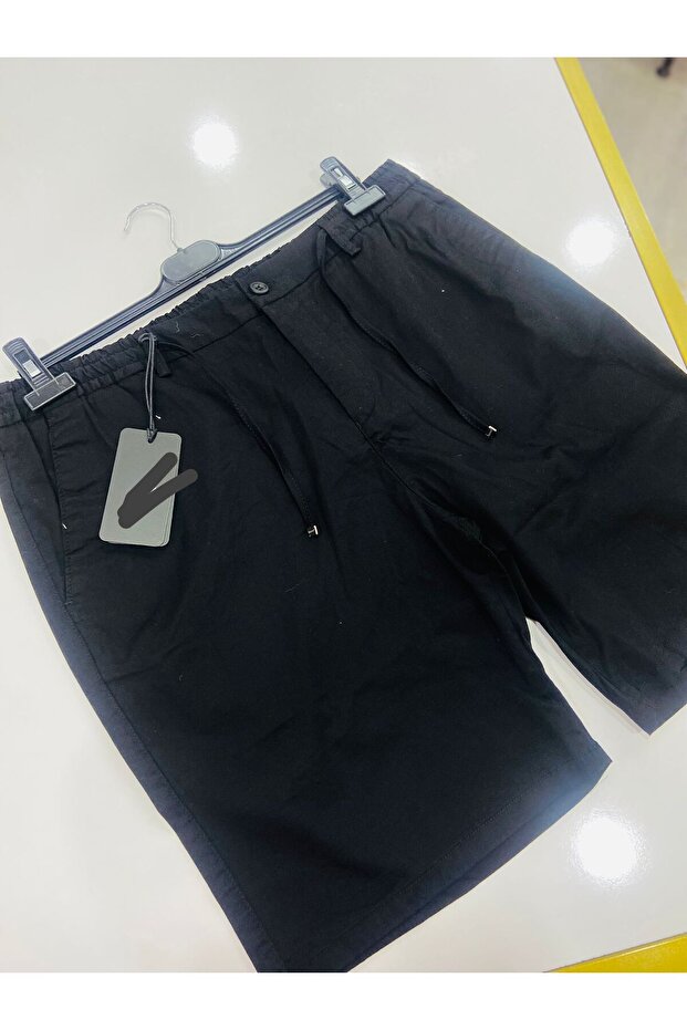 شورت أنيق من الكتان - 1