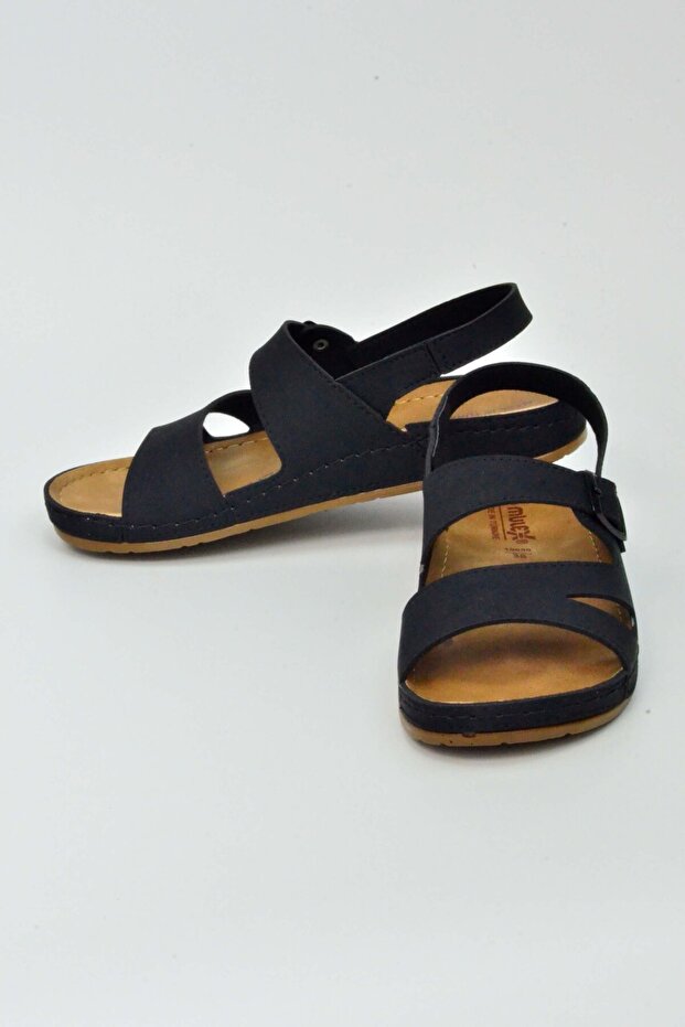 صندل قماش بحزام مزدوج 89910653Z - 5