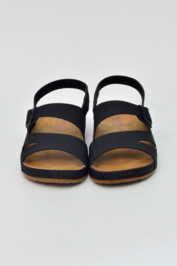 صندل قماش بحزام مزدوج 89910653Z - 8