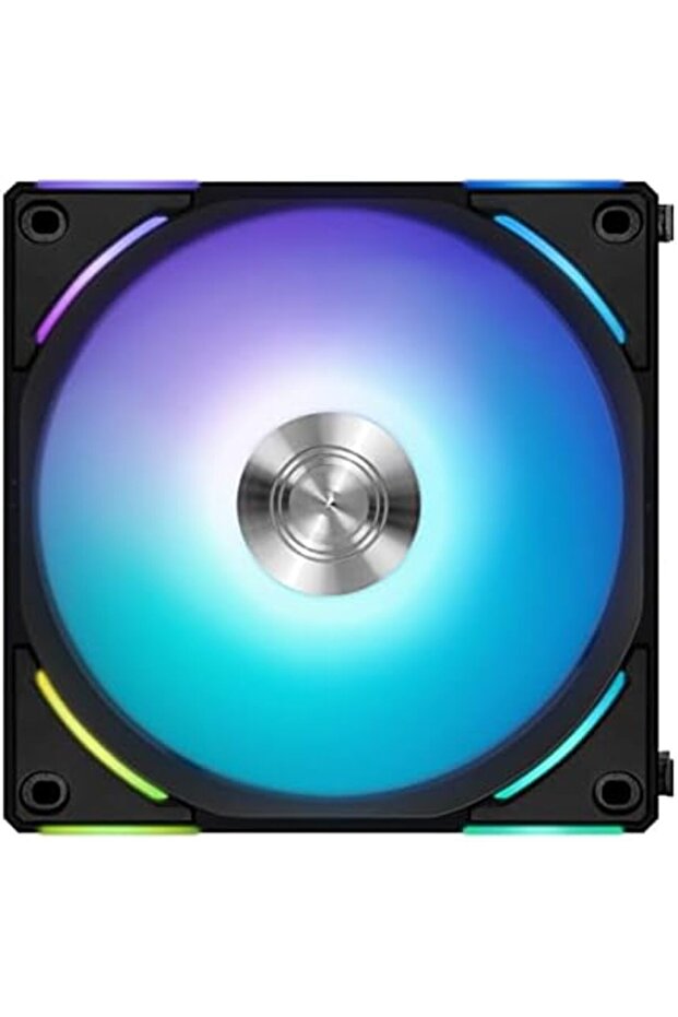 Uni Fan AL120 V2 Triple Pack Black 120mm with Controller - High Performance PWM Adjustable R - 4