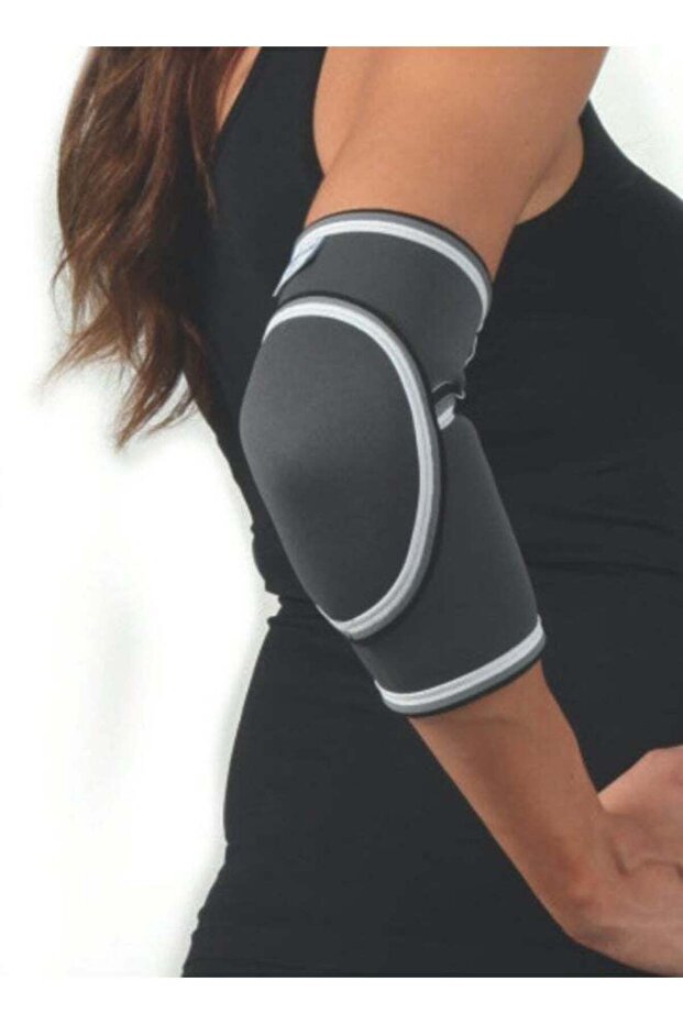 AID PLUS Padded Elbow Support (Medium) - Comfortable Elbow Brace For Injury Relief And Enhanced Supp
