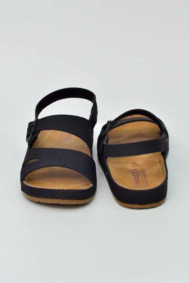 صندل قماش بحزام مزدوج 89910653Z - 6