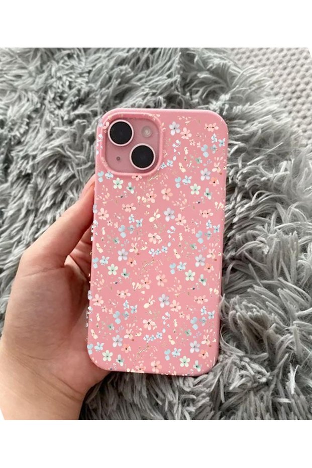 Balporsuku Design Cover Compatible with iPhone 15 Plus/14 Plus Omn01 Pattern Phone Case Mimiflower