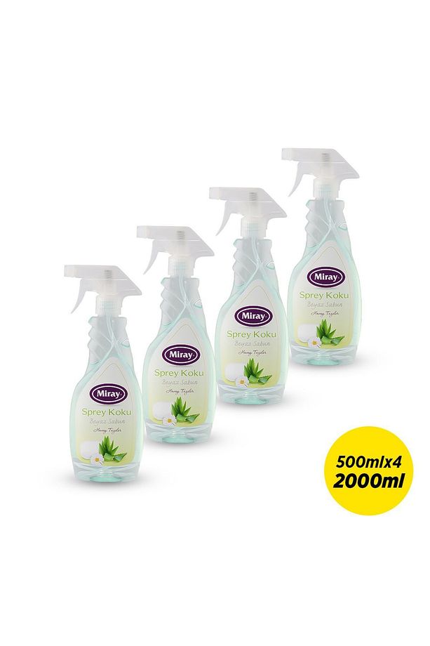 Beyaz Sabun Oda kumaş Kokusu 500 ml x 4 adet - 1