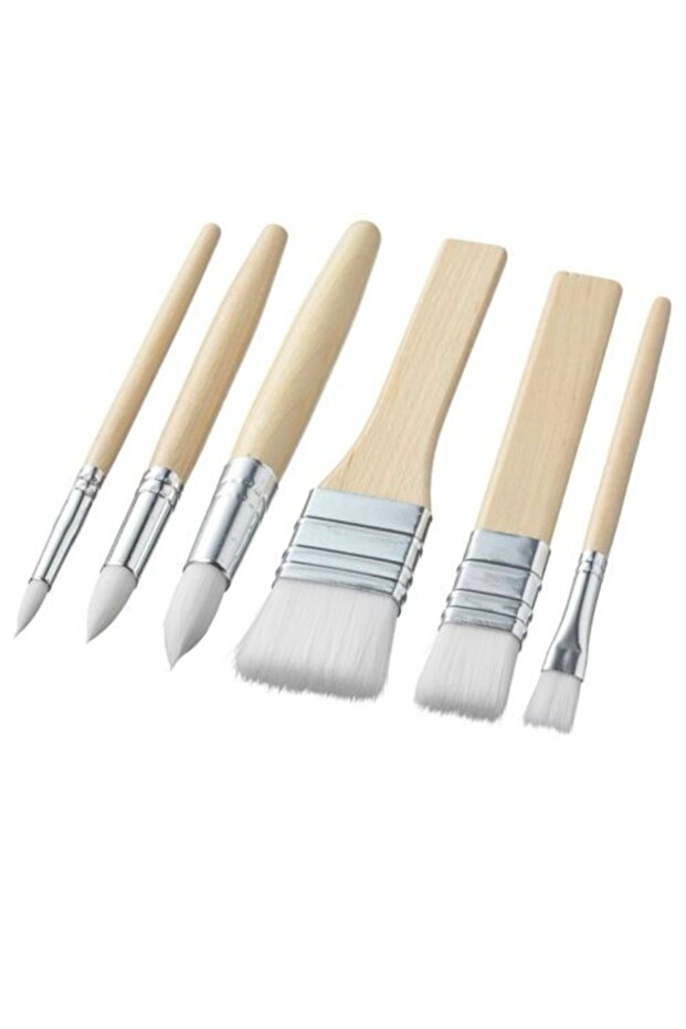 Mala huş fırça seti 6 parça - 1
