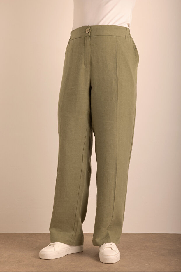 بنطلون الكتان - 5