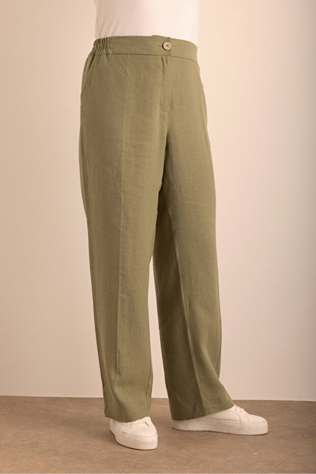 بنطلون الكتان - 4