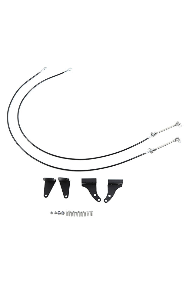 Black SHINEKA Obstacle Eliminate Rope Protector for Suzuki Jimny 2019 2020 2021 2022 2023 Up JB64 JB