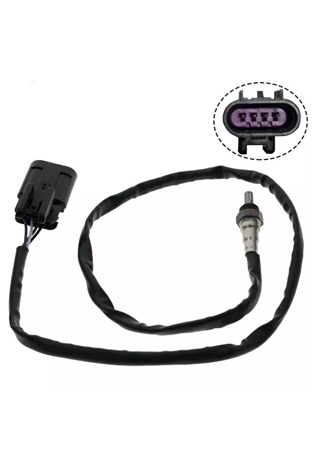 For Piaggio Lambda Sensor With Clamp Oxygen Sensor Vespa Primavera 150 946 Bellissima (RED) Sprin... - 2