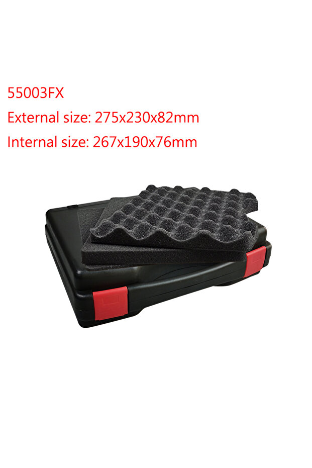 صندوق أدوات متعدد الوظائف 55003FX، حقيبة أدوات بلاستيكية محمولة، حافظة واقية لأجهزة الكمبيوتر المحمولة