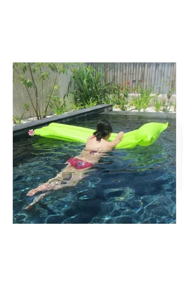 عوامة سباحة قابلة للنفخ – سلسلة صلبة (183×69 سم) - 4