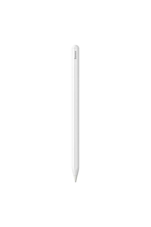 Wireless active stylus for iPhone iPad + replaceable tip white - 1