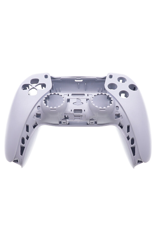 B Full Set Housing Shell with Buttons Touchpad Cover, Clear Custom Replacement Plates for PS5 Contr. - 1