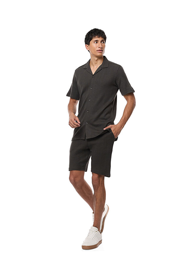 Dark Grey MYF- KNIT SHORTS-S-XXL