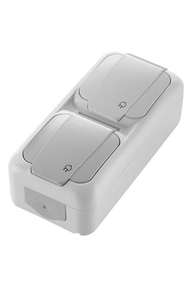 Double Schuko Socket Palmiye - 2