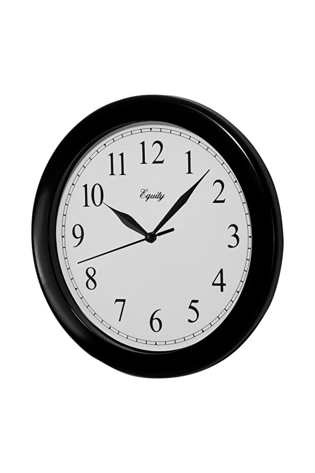 ساعة حائط تناظرية من Equity مقاس 10 بوصات - 2