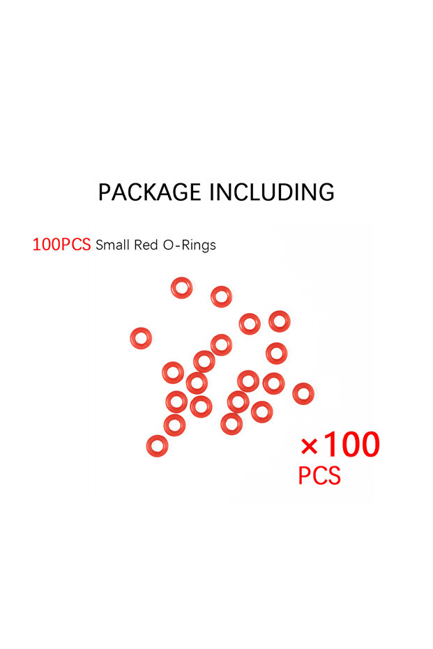 100 Small Red Rings O-ring Gasket Seal Set Key Tool For Jura Capresso/Impressa Machines Brew Group &