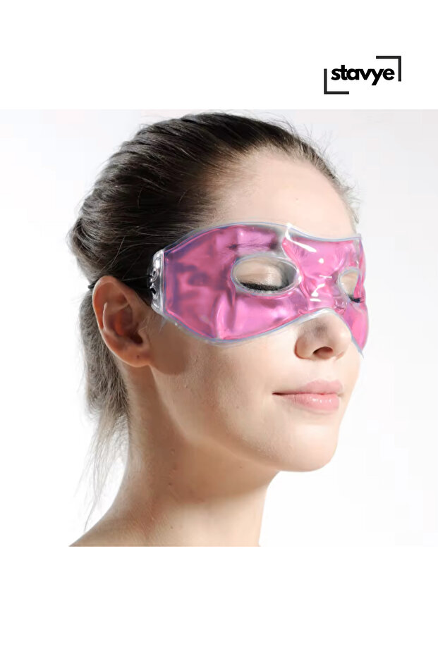 Cooling Gel Eye Mask - , , Gel Mask for Sleep and Fatigue