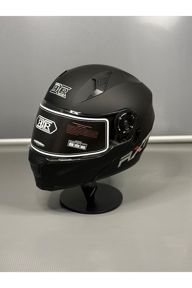 RXR HELMETS JK-908 Güneş Vizörlü Çene Açılır Kask - 2