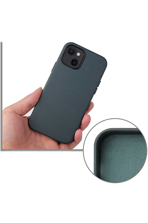 حافظة TKNC Eyzi متوافقة مع هاتف iPhone 13 Mini - أحمر - 3