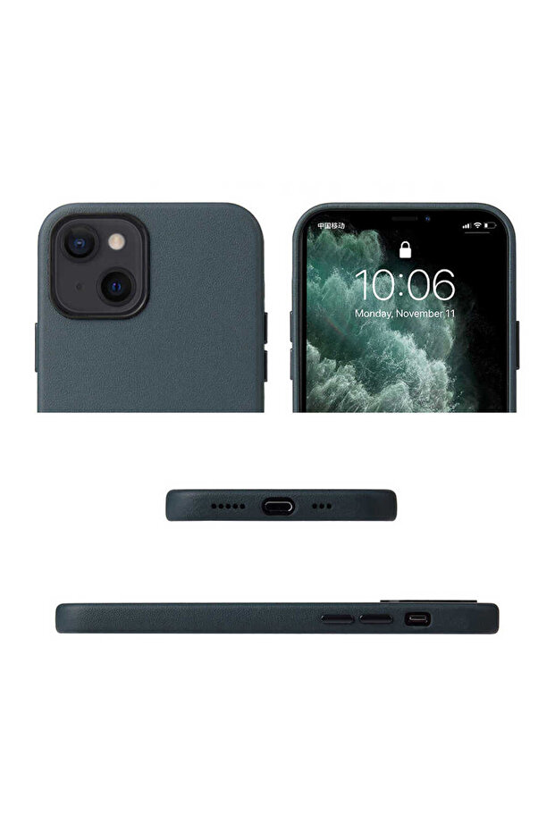 حافظة TKNC Eyzi متوافقة مع هاتف iPhone 13 Mini - أحمر - 2