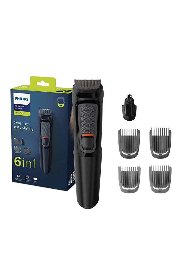 Multigroom 3000 MG3710/33, 6-in-1 Beard & Face Trimmer
