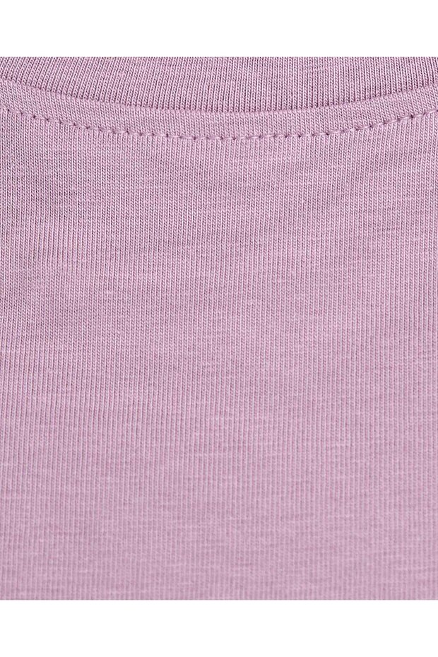 تيشيرت أوركيد نسائي سادة بياقة دائرية، مقاس 8-18 - 5